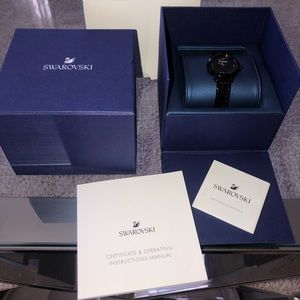 Swarovski Cosmic Rock Watch - Jet Black